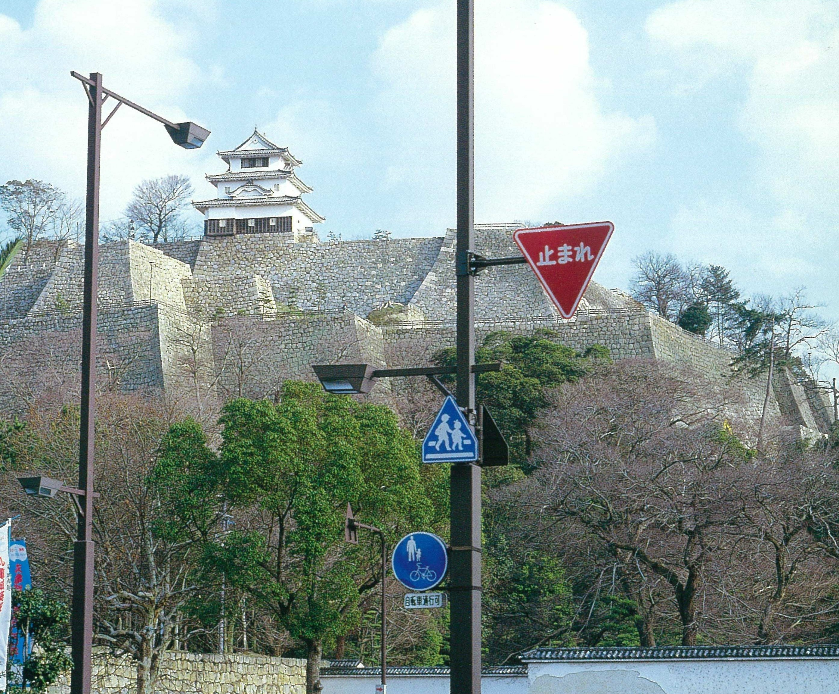 デザイン道路照明灯　県道　丸亀市